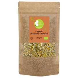 Organic Chamomile Flowers - Certified Organic - by Busy Beans Organic (250g)