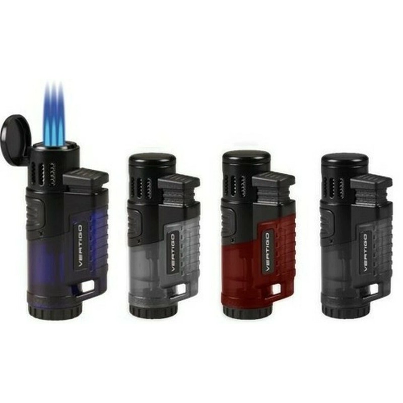 Cigar Boulevard Vertigo Hawk Clear Triple Torch Lighter