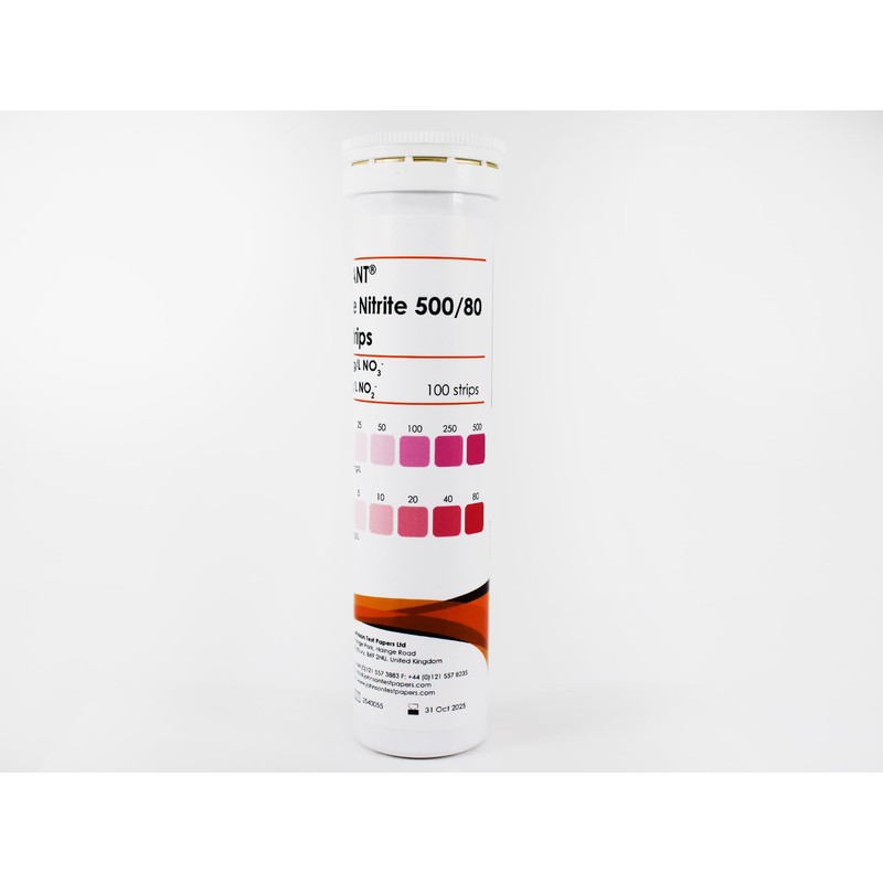 J-QUANT Nitrate/Nitrite Test Strips 80/500 from Test All Water