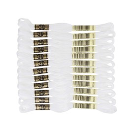 DMC 6-Strand Embroidery Cotton Floss, Snow White