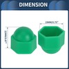 INFINAUTO Wheel Lug Nut Bolt Exterior 19mm Rims Tire Nut