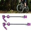 ZTTO 2pcs Road Mountain Bicycle Quick Release Skewers Bike Front