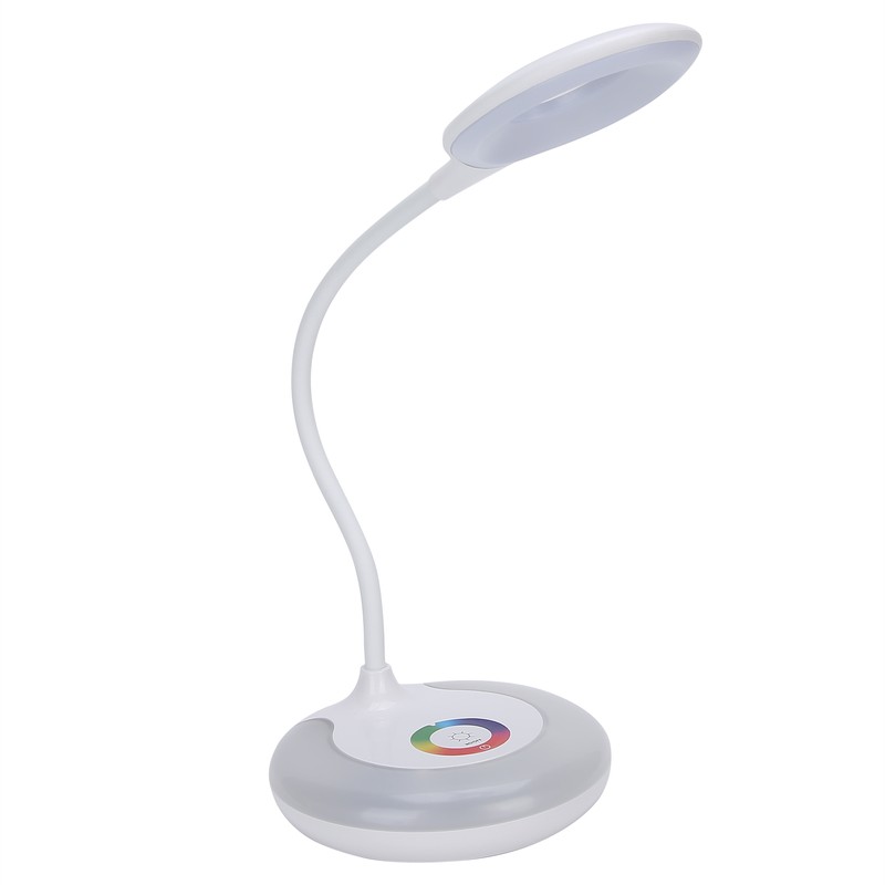 LED Table Lamp Touch Dimming Desk Light Eye Protection Colorful