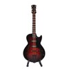 5.5in Classic Miniature Guitar Replica with Stand and Case Instrument