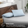 Bare Home 100% Organic Cotton Standard/Queen Pillowcase Set - Crisp