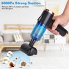 Zorpupoa 3 in 1 Car Vacuum Portable Cordless, 9000Pa Vacuum