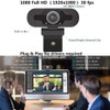 Full HD 1080P Webcam With Microphone and USB Web Camera,