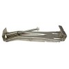 Quick Screw 5" 50 Pack Premium Hidden Rain Gutter Bracket