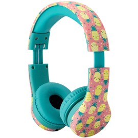 Snug Play+ Kids Headphones with Volume Limiting for Toddlers (Boys/Girls) - Pineapples