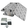 Ramp End - Heavy-Duty Diamond Plate for ATV, Motorcycles &