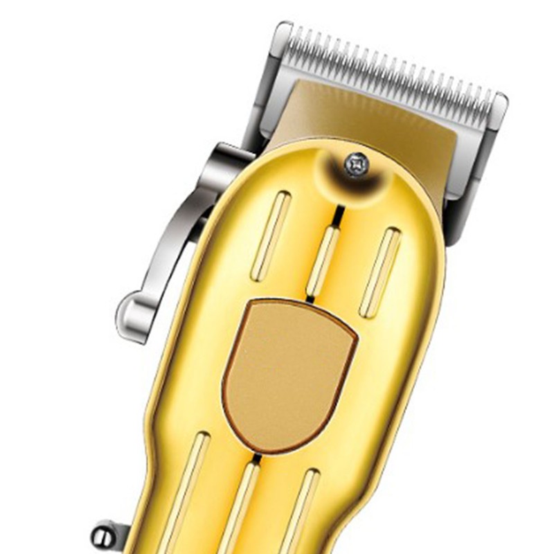 Electric Hair Clipper Rechargeable Stainless Steel Reciprocating Hair Cutting Trimmer