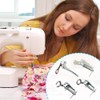 4-Piece Large Metal Darning & Free Motion Presser Foot Set
