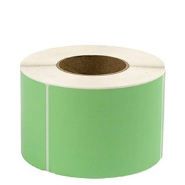 Smith Corona - 4x6 Fluorescent Green Thermal Transfer Labels (3" Core) - 1000 Labels/Roll - 4 Rolls, (RTT4060AP*802)