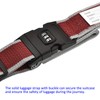M METERXITY Pack of 4 Luggage Straps Suitcase Straps Travel