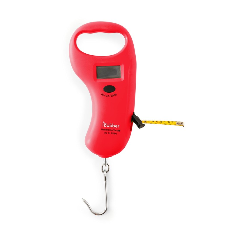 iBobber Waterproof and Floating Digital Fish Scale IP68 Rating, Weights