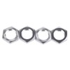 LAFEINA 4PCS 17mm Aluminum Wheel Hex Hub Nut for 1/8