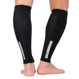 CW-X / Wacoal BCY306 Women's Calf Leg Sleeves, Both Legs, Fatigue Reduction for Calves During Exercise, Firm Support, Gradual Compression, Sports, BL, M