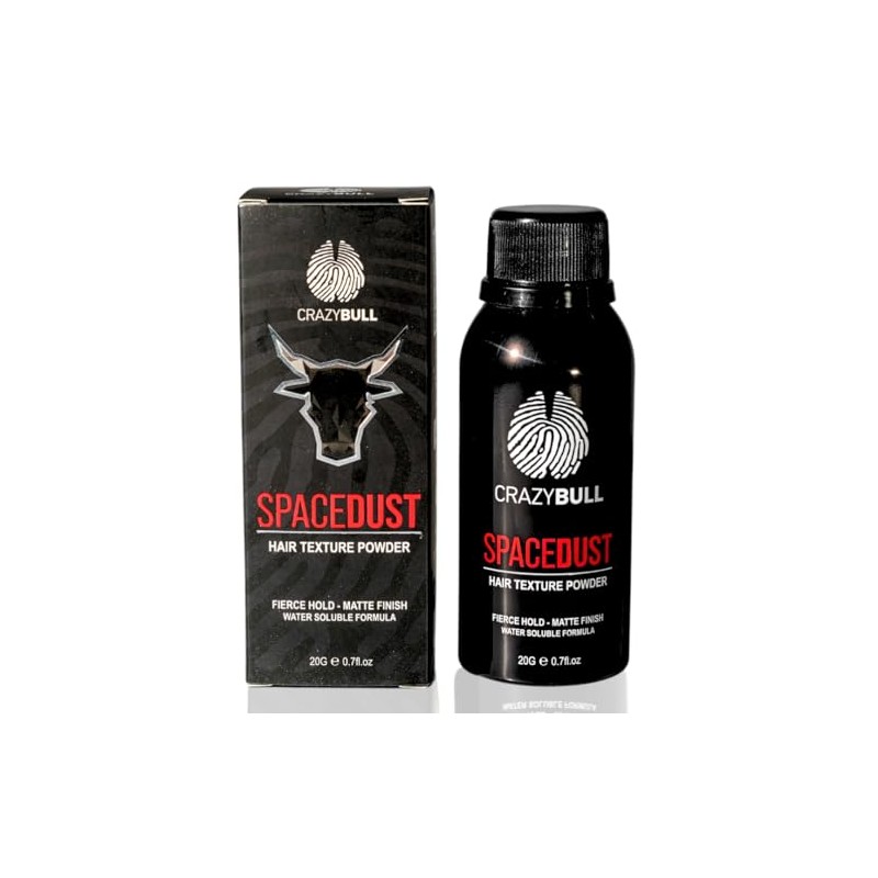 CRAZY BULL Space Dust Styling Powder for Short and Medium