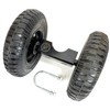 Dual Wheel Gate Casters for Sliding Gate, 1-5/8" Thru 2"