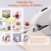 HKC Hand Sewing Machine, Mini Portable Electric Sewing Machine, Sewing
