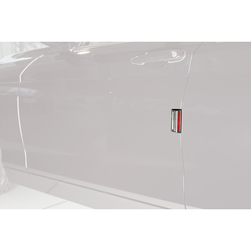 Richter 12110301 Car Door Guard Safety Driving 2Way Side Reflector