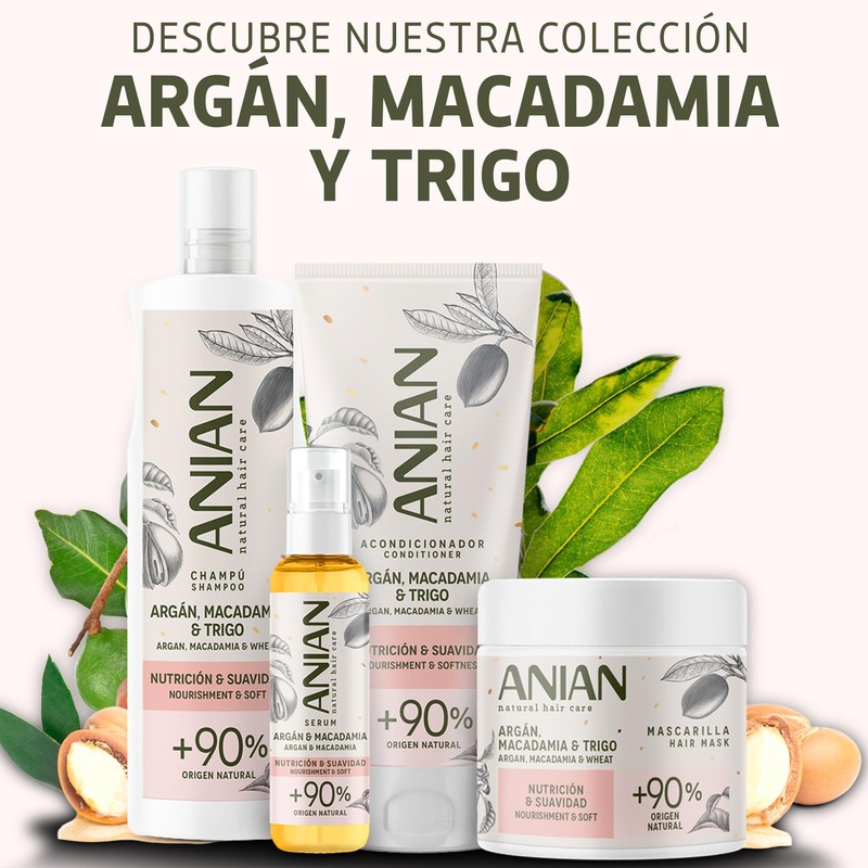Argán Nutrición y Suavidad Mascarilla 350 ml
