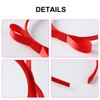 Nuolich Nuolich 2PCS Red Bow Headbands for Girls Women Cute