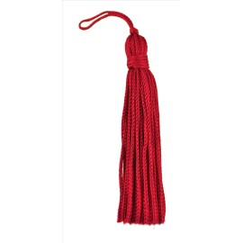 DÉCOPRO Chainette Tassel, Style# RT03, Color# E13 - Dark Rust Red [Set of 10]
