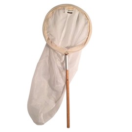 Educational Science Butterfly Net, Advanced Student, Detachable Wooden Handle and Muslin Band, BN200