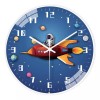 Dolores Reloj Digital De Pared Sala Modern Redond Silen 3d