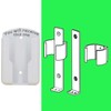 Replacement Remote Control Wall Holder for TOTO Washlet Toilets and