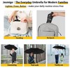 Jexmigo Large Windproof Umbrella – Compact Travel Umbrella with Auto