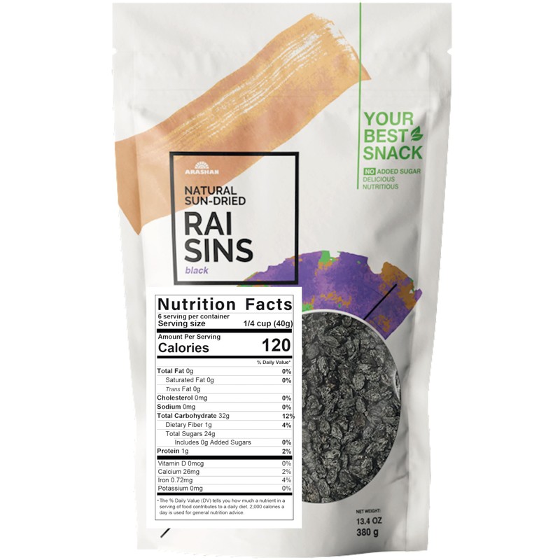 Black raisin variation (Pack of 2)