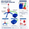 Air Rocket Foot Pump Launcher for Kids – EVA Foam