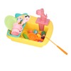 2 in 1 Play Kitchen Sink Toys with Running Water