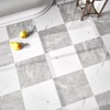40-Pack Peel and Stick Tile Vinyl Floor Glossy 12x 12