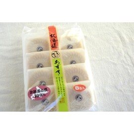 Kotobuki Hokkaido Tsubu Tsubu Azuki Monaka Sweets 8PC (Pack of 1), Japanese Sweets made with 100% Hokkaido Azuki beans, MADE IN JAPAN