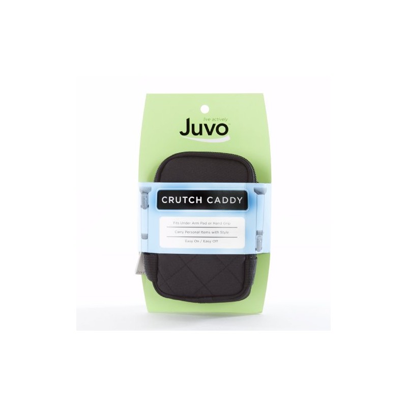 Juvo Products Crutch Caddy with 2 Pockets for Hands-Free Storage,