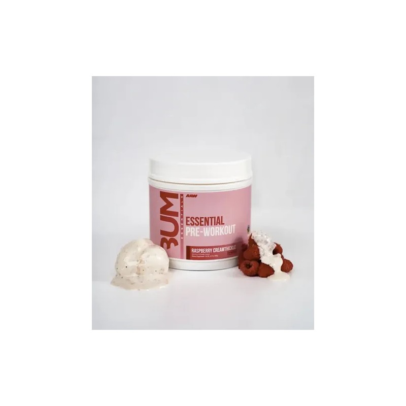 Cbum Raw Essential Preentreno 30 Serv Raspberry Creamthickle