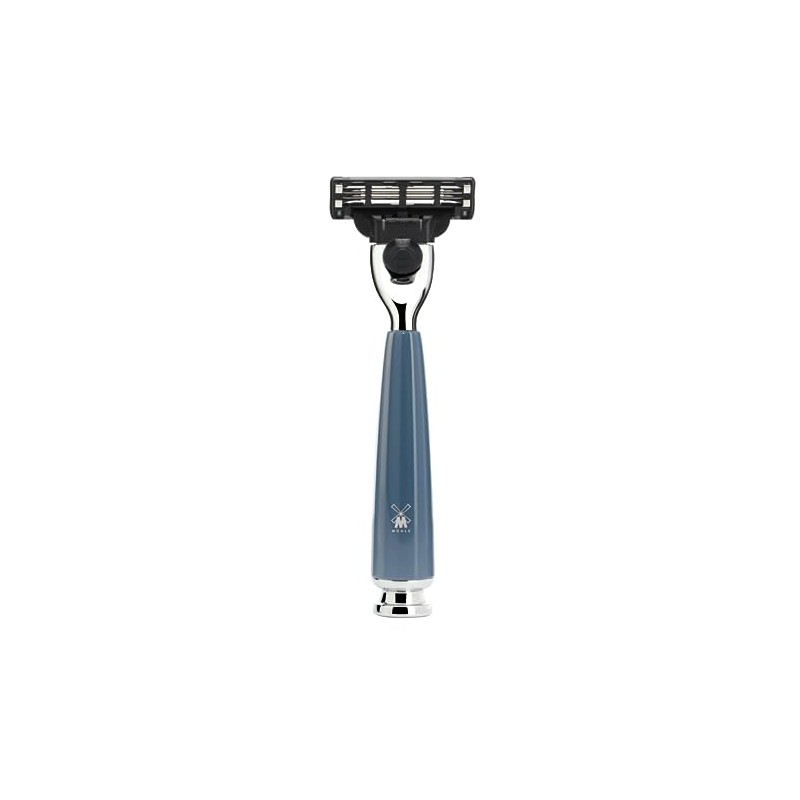 Muhle RYTMO Razor (Mach3)/Petrol Blue Resin