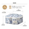 Cyalel Yahata LC Vanity Case, Makeup Pouch, Made in Japan,