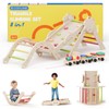 COSYLAND Pikler Triangle Set - 8 in 1 Montessori Climbing