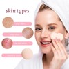 uxcell 60 Count Compressed Facial Sponges Heart-Shaped Face Cleansing Sponges