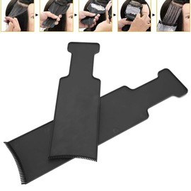Balayage Highlighting Board,2 Pieces Flat Top Comb Board Balayage Paddle,Flat Top Paddle Board Comb Hair Coloring Kit for Hair Dye and Salon Uses