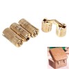 4Pcs Invisible Hinges, Brass Barrel Hinges Concealed Hinges for DIY