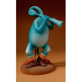 Blue Flute Blower - Museum Shop (Replica) Hieronymus Bosch