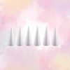 Holibanna Foam Cones 30cm White Styrofoam Cone Crafts Foam Cone