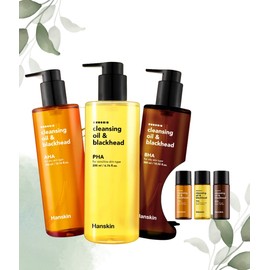 Hanskin Olive Young Hanskin Cleansing Oil & Blackhead 3 Types 300ml+30ml / 올리브영 한스킨 클렌징오일&블랙헤드 3종 300ml+30ml