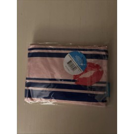 Broadway Beauty Cosmetic Pouch/bag Pink XOXO New w/ Gift