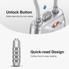 Puroma 2 Pack TSA Approved Luggage Lock, 4 Digit Combination